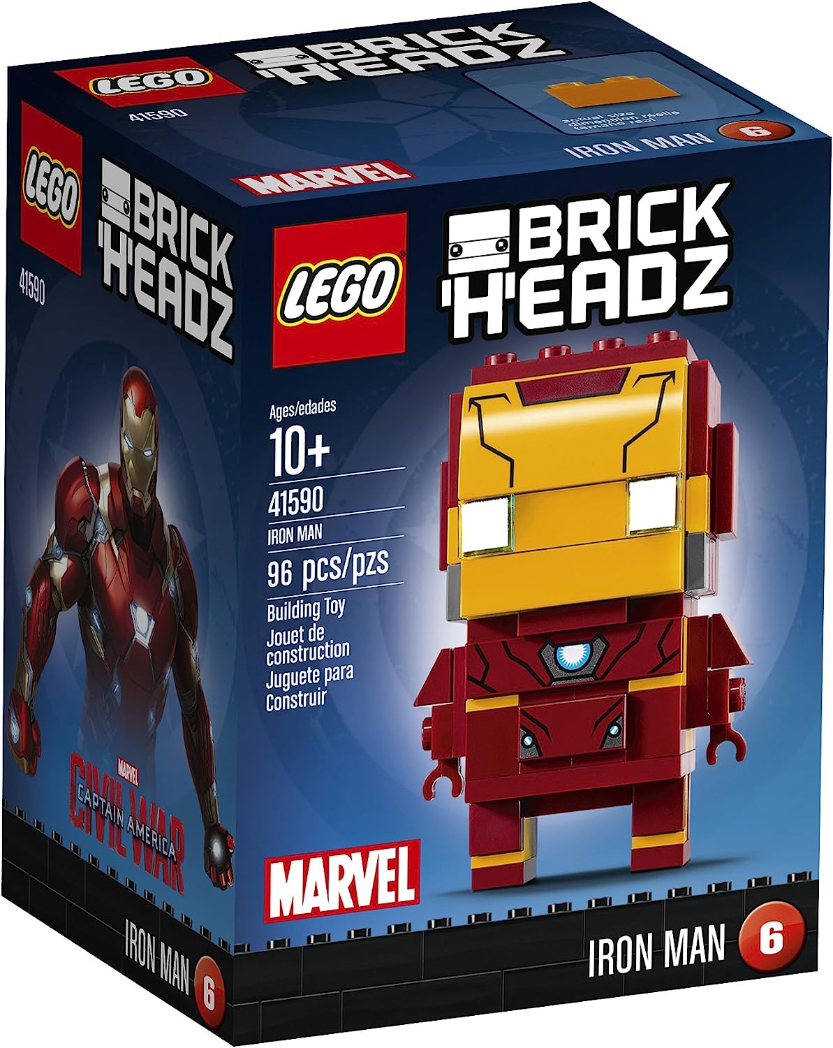 41590 BrickHeadz: Iron Man - CERTIFIED