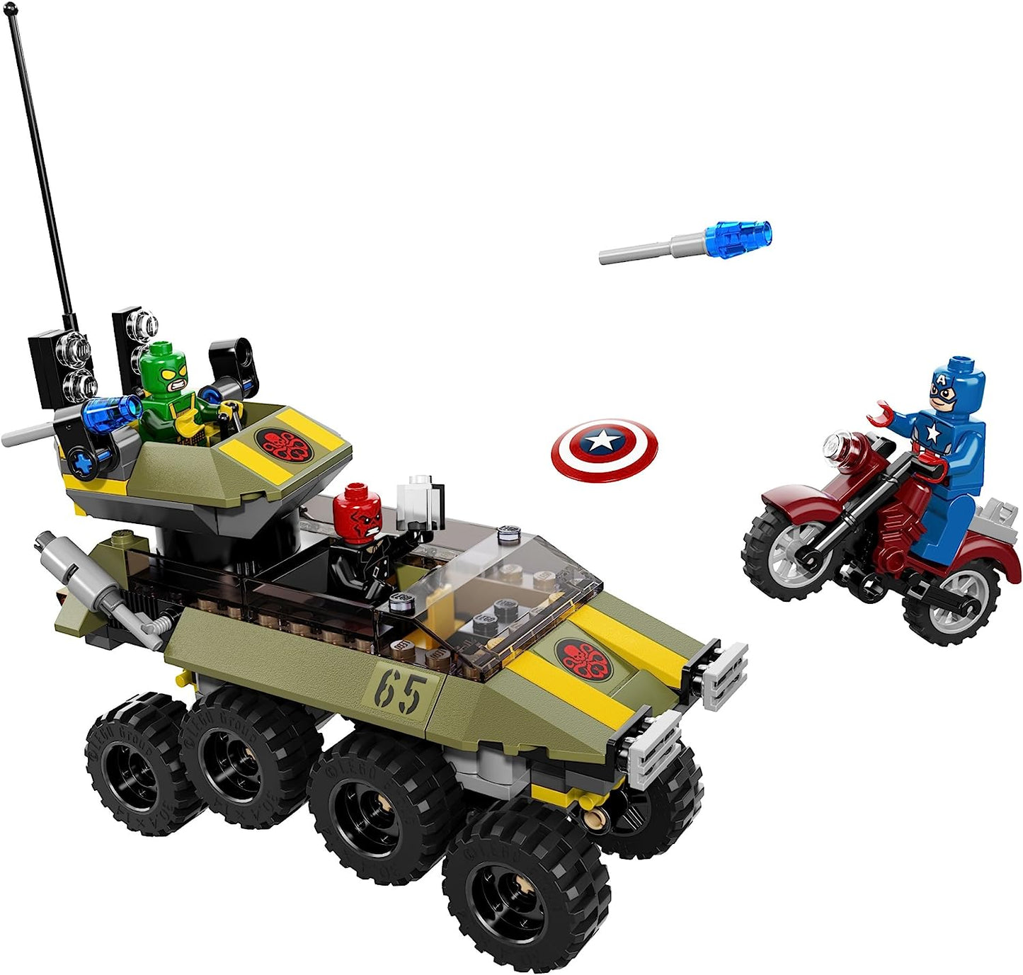 76017 Marvel: Super Heroes Captain America vs. Hydra - CERTIFIED