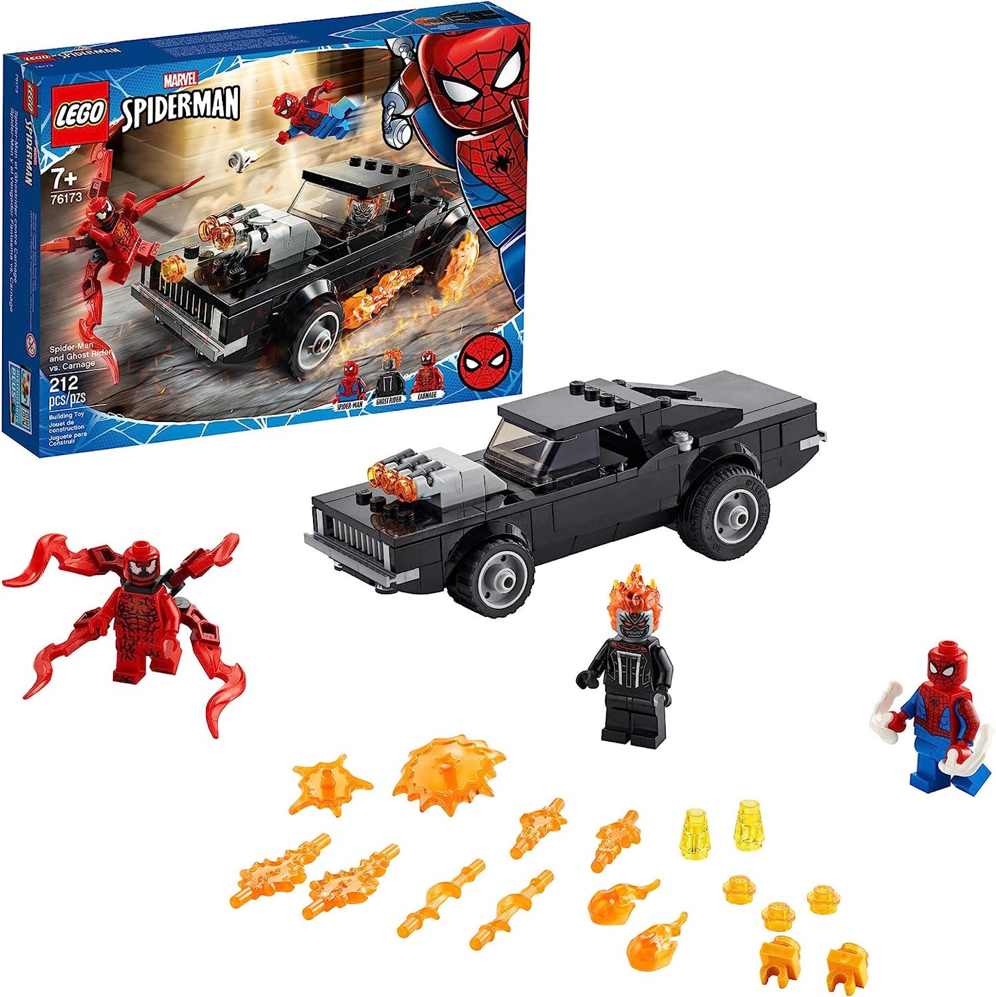 76173 Marvel Spider-Man: Spider-Man and Ghost Rider vs. Carnage - CERTIFIED