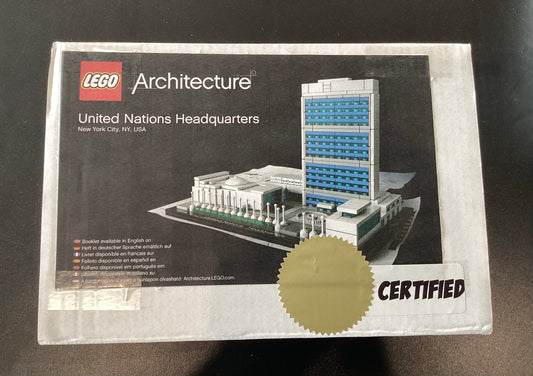 LEGO 21018 United Nations Headquarters - Certified