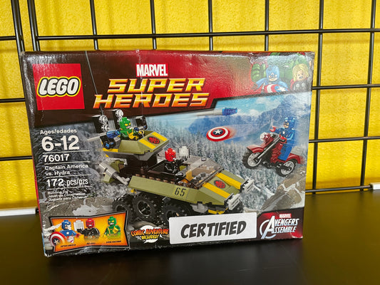 76017 Marvel: Super Heroes Captain America vs. Hydra - CERTIFIED